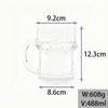 Klassischer Wave Bar Glas 480 ml Bierkrug 