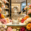 Klarglas-Parfümflasche mit rundem Stopfen für die Aromatherapie zu Hause